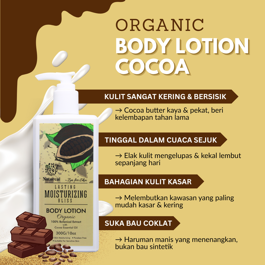 ORGANIC BODY LOTION COCOA