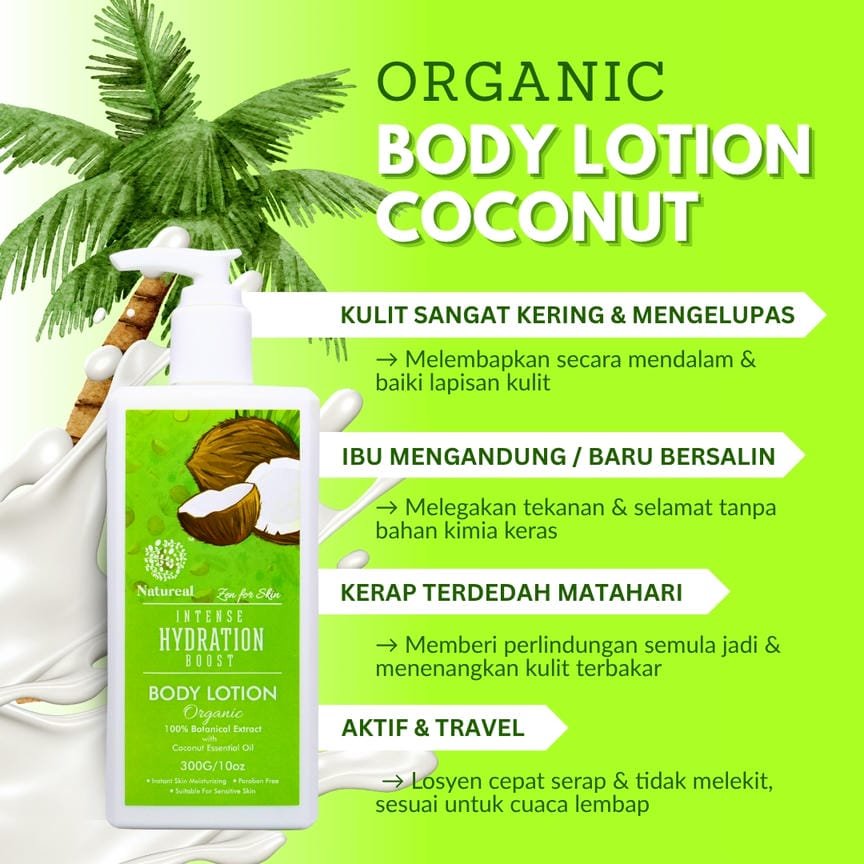 ORGANIC BODY LOTION COCONUT